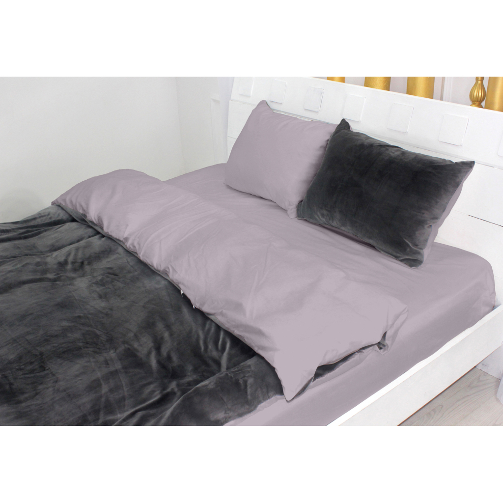 Постільна білизна MirSon Велюр Winter Delicate 28-0098 Fusto 220х240 (2200004047621) - зображення 3