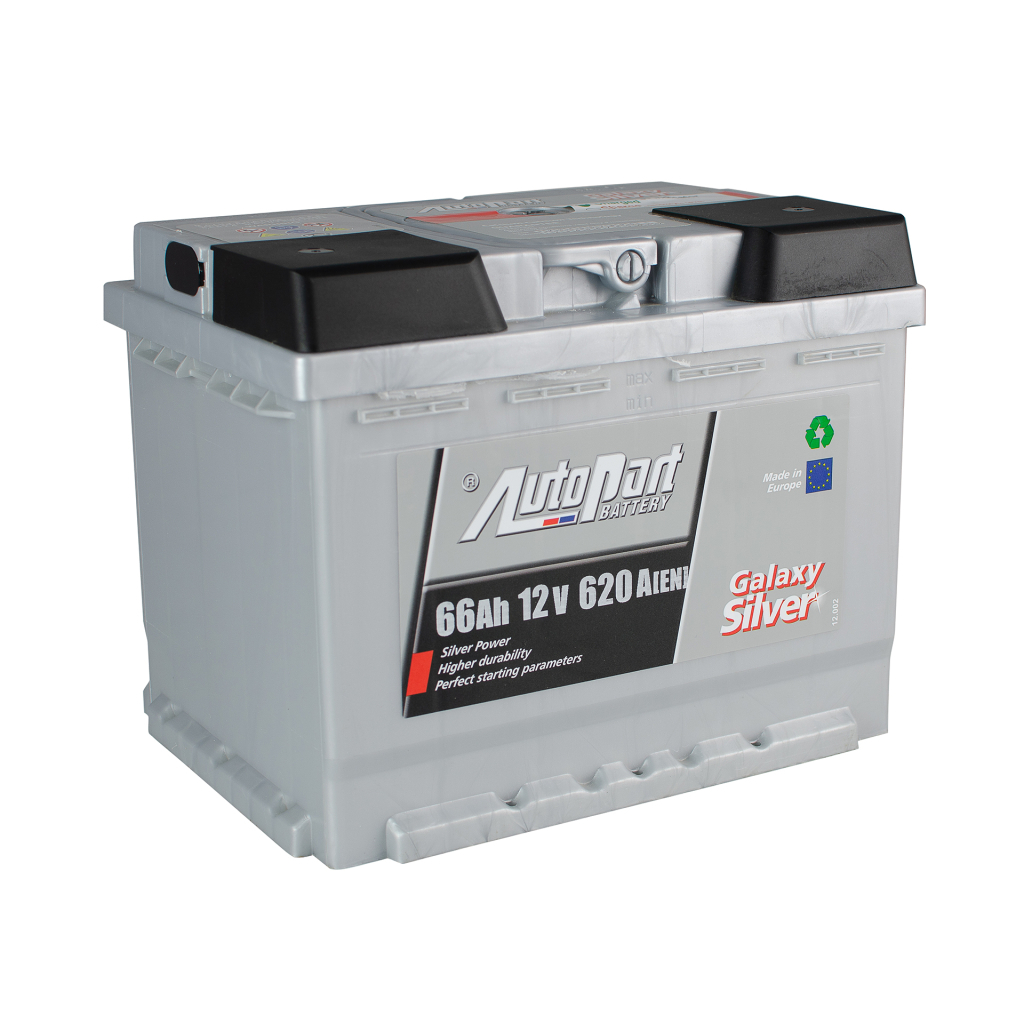 Акумулятор автомобільний AutoPart 66 Ah/12V Euro Silver (ARL066-S00) - зображення 1
