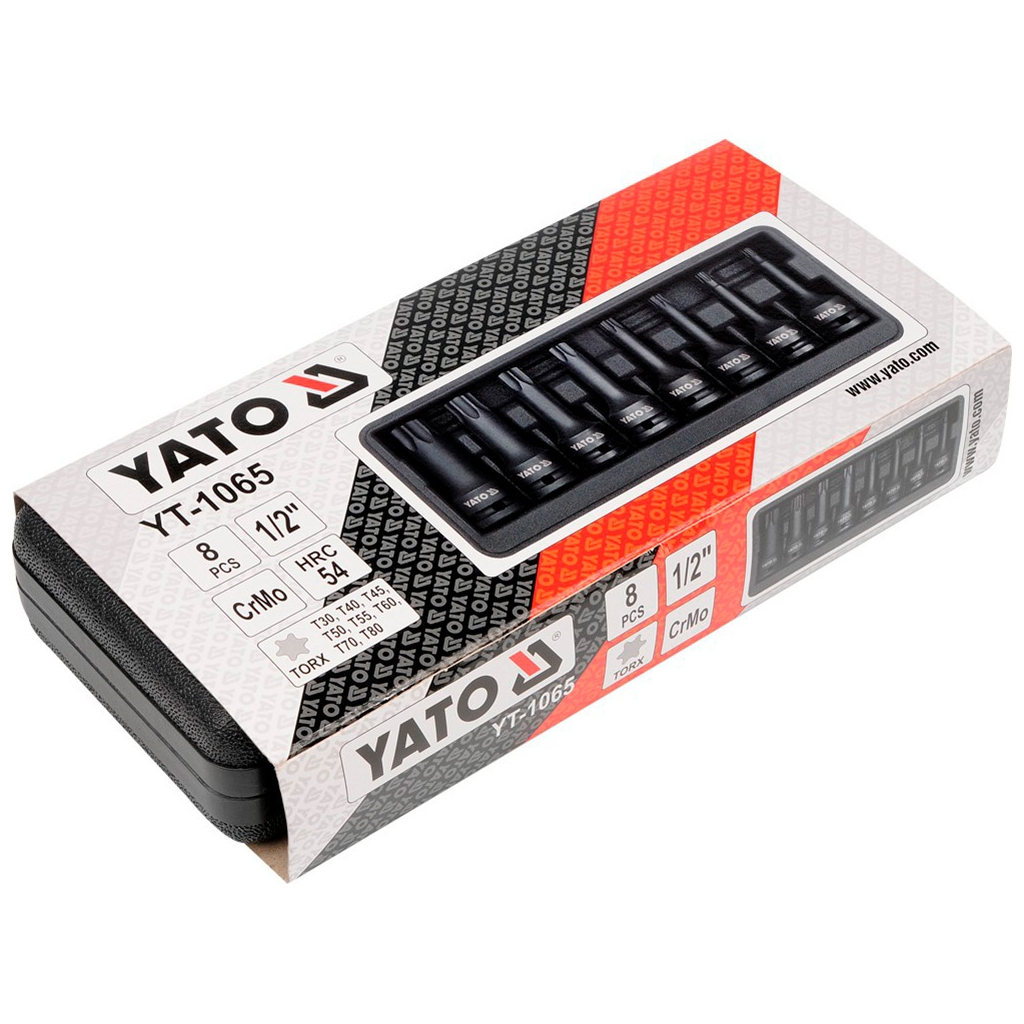 Набір головок Yato YT-1065 - зображення 3