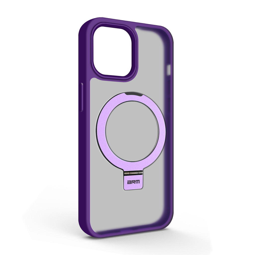 Чохол до мобільного телефона Armorstandart Unit Stand Apple iPhone 13 Purple (ARM74894) - зображення 1