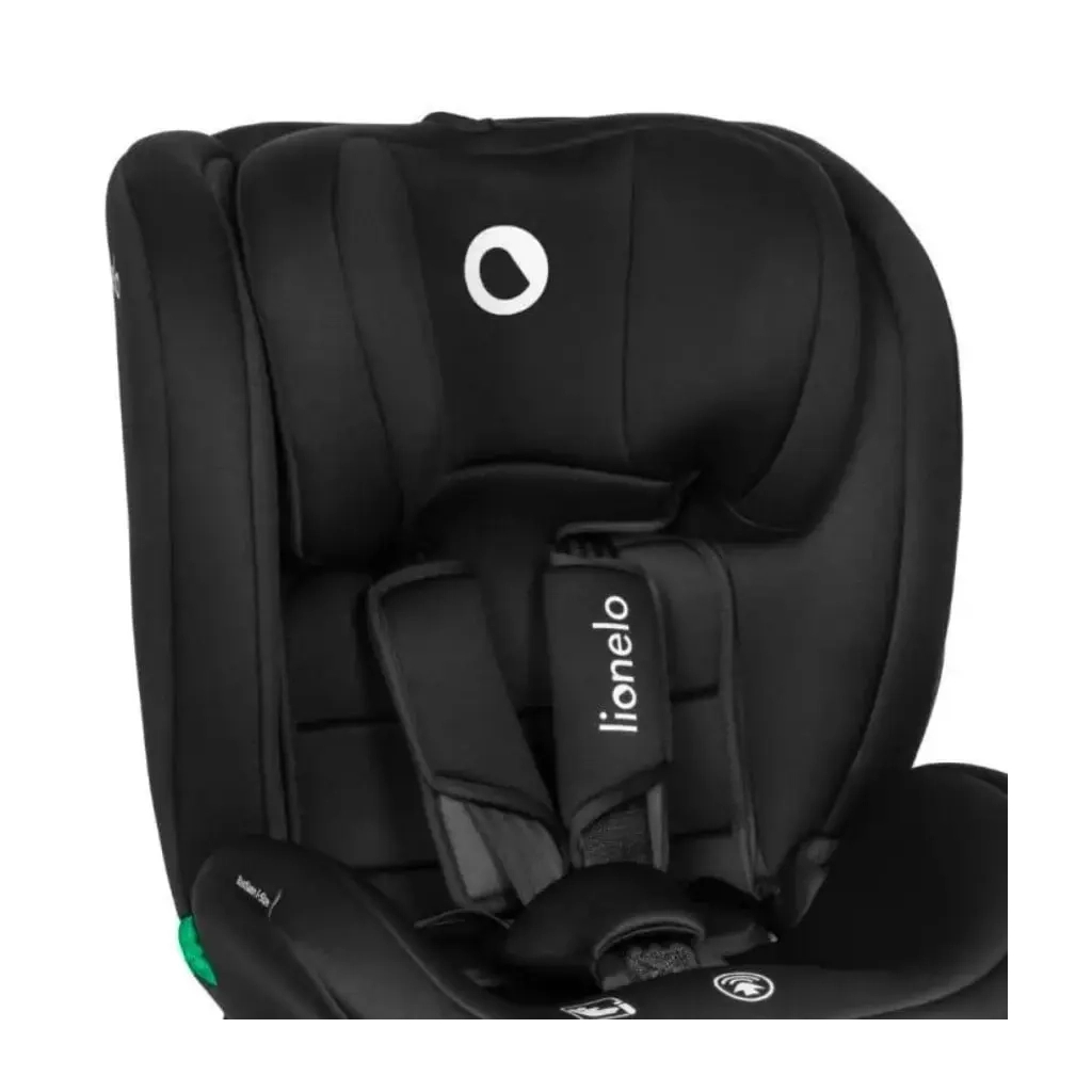 Автокрісло Lionelo Bastiaan i-Size Black Grey, чорне (LO-BASTIAAN I-SIZE BLACK GREY) - зображення 3