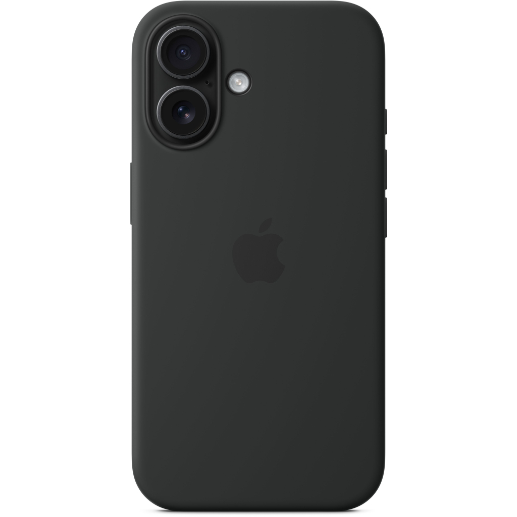 Чохол до мобільного телефона Apple iPhone16 Silicone Case with MagSafe - Black (MYY13ZM/A) - зображення 6