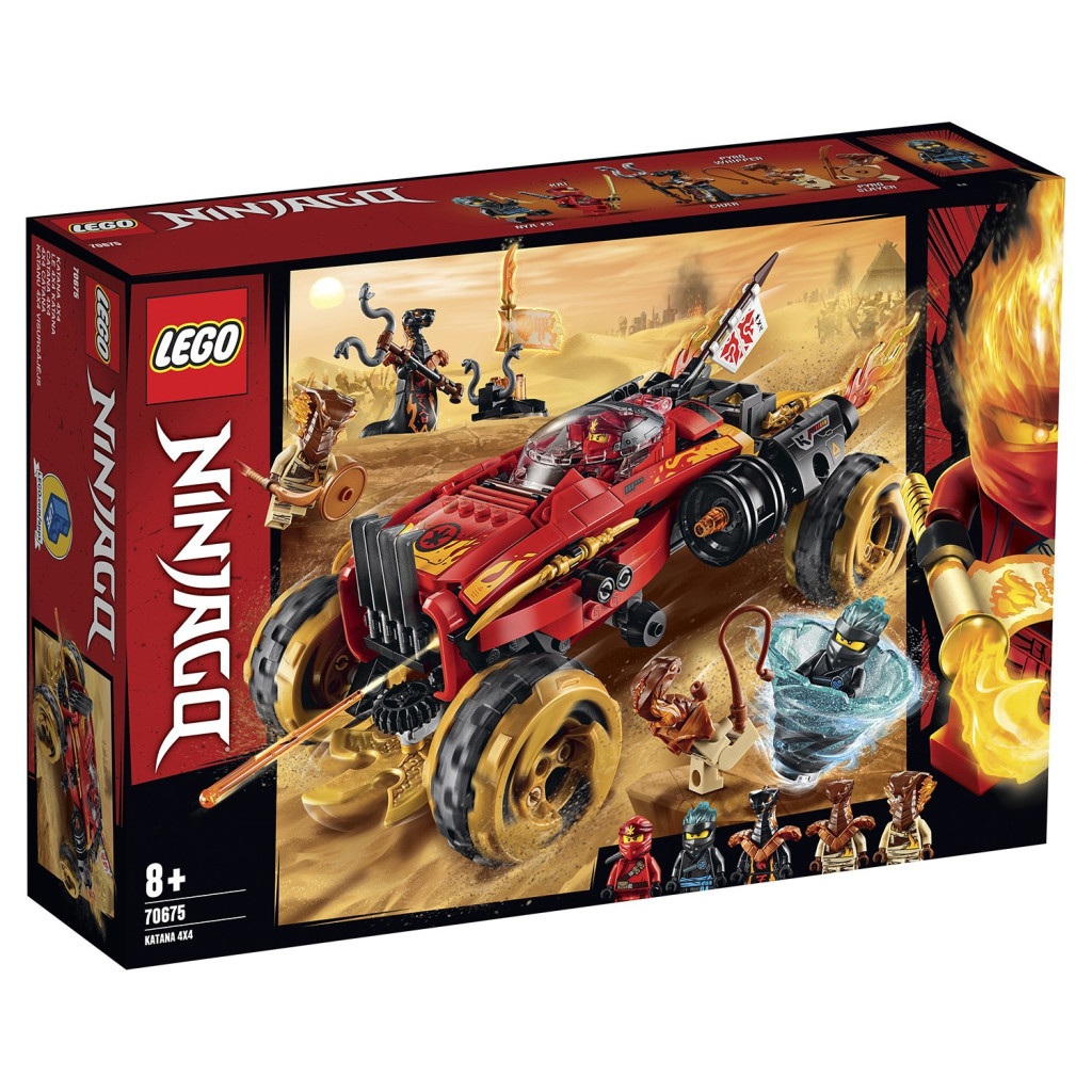 Конструктор LEGO Ninjago Позашляховик Катана 4x4 450 деталей (70675) - зображення 1