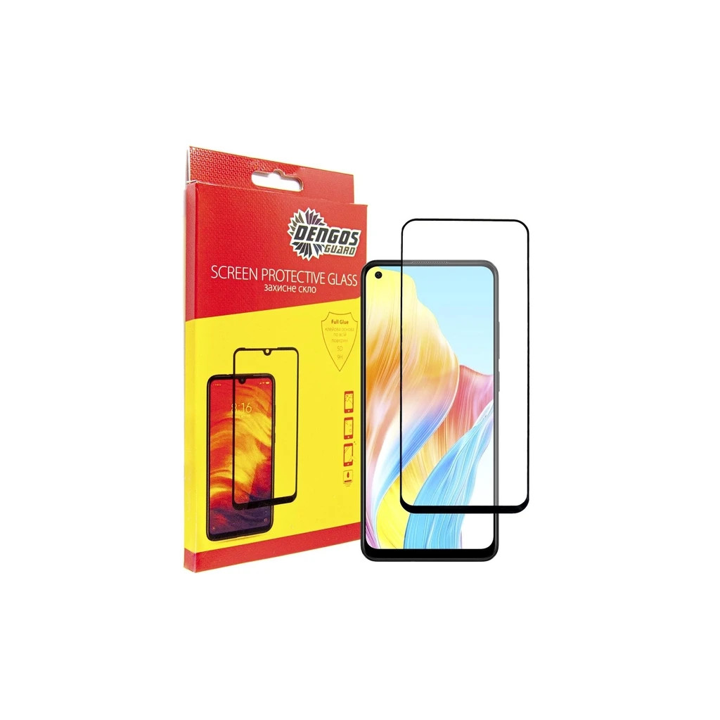 Чохол до мобільного телефона Dengos Kit for OPPO A78 4g case + glass (ice blue) (DG-KM-04) - зображення 4