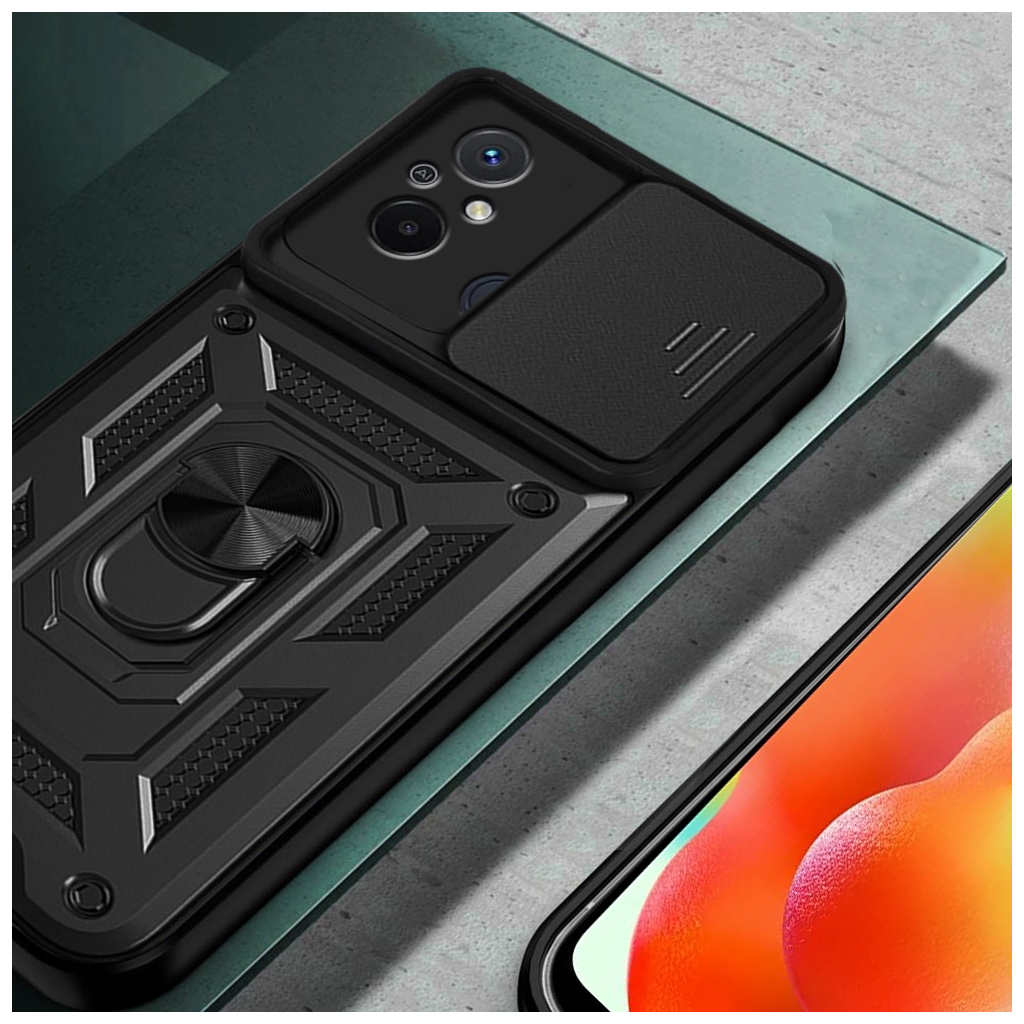 Чохол до мобільного телефона BeCover Military Xiaomi Redmi 12C Black (709165) - зображення 3