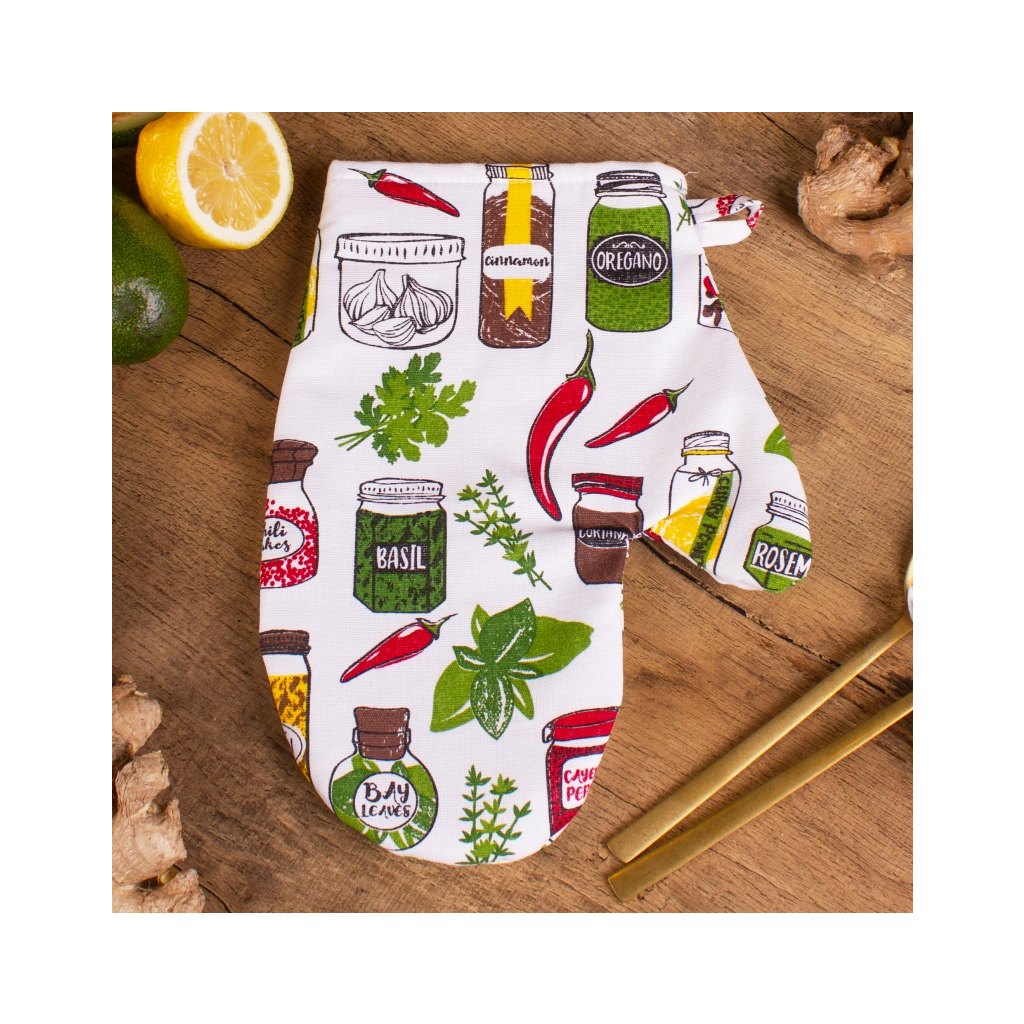 Кухонна прихватка MirSon рогожа/напівпанама №212 - Spices (2200006754268) - зображення 2