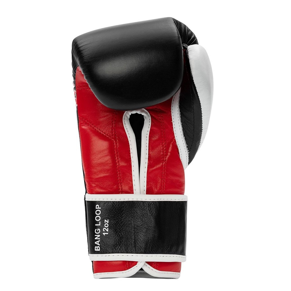 Боксерські рукавички Benlee Bang Loop Шкіра 12oz Чорно-червоні (199351 (Black Red) 12 oz.) - зображення 4