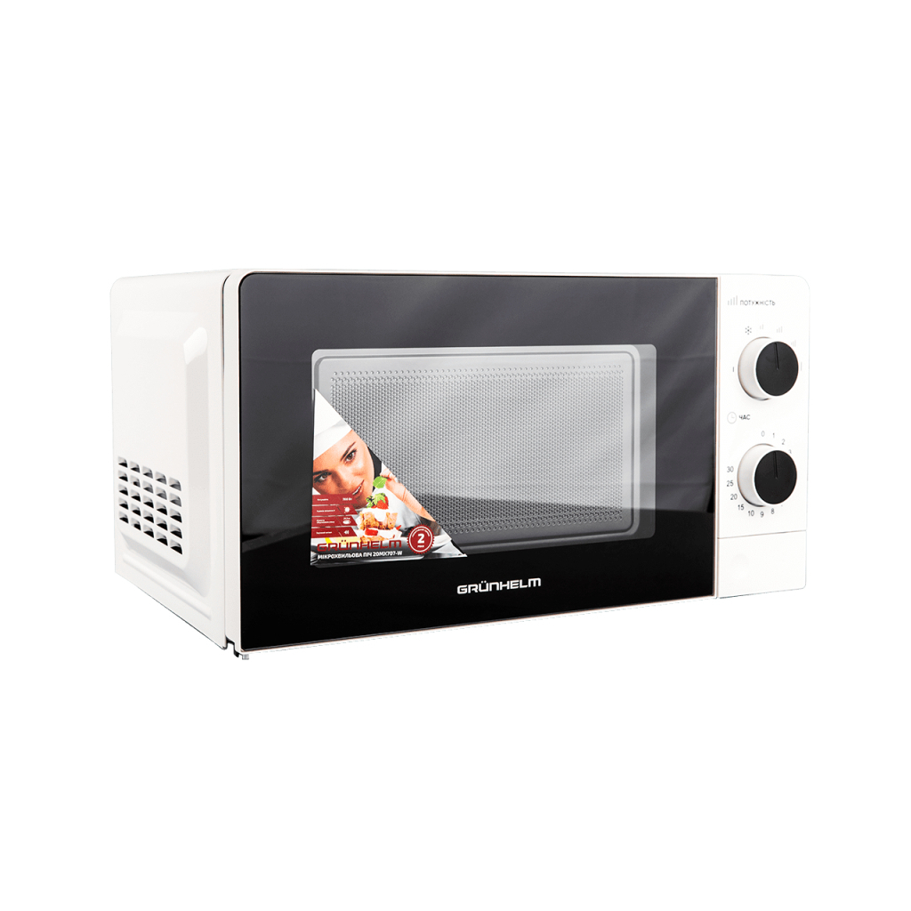 Мікрохвильова піч Grunhelm 20MX707-W - зображення 1