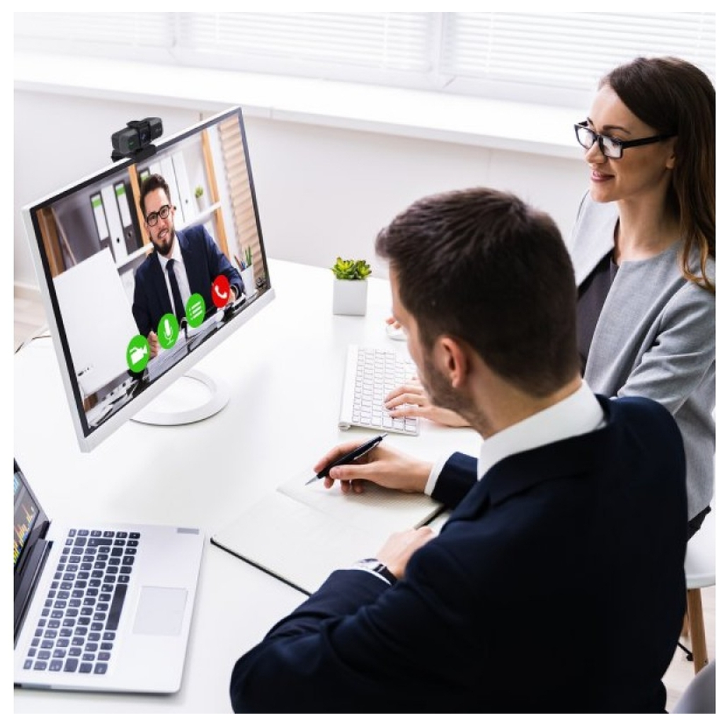 Веб-камера J5create JVU430 4K Ultra HD USB-A/C Black (JVU430-N) - зображення 7