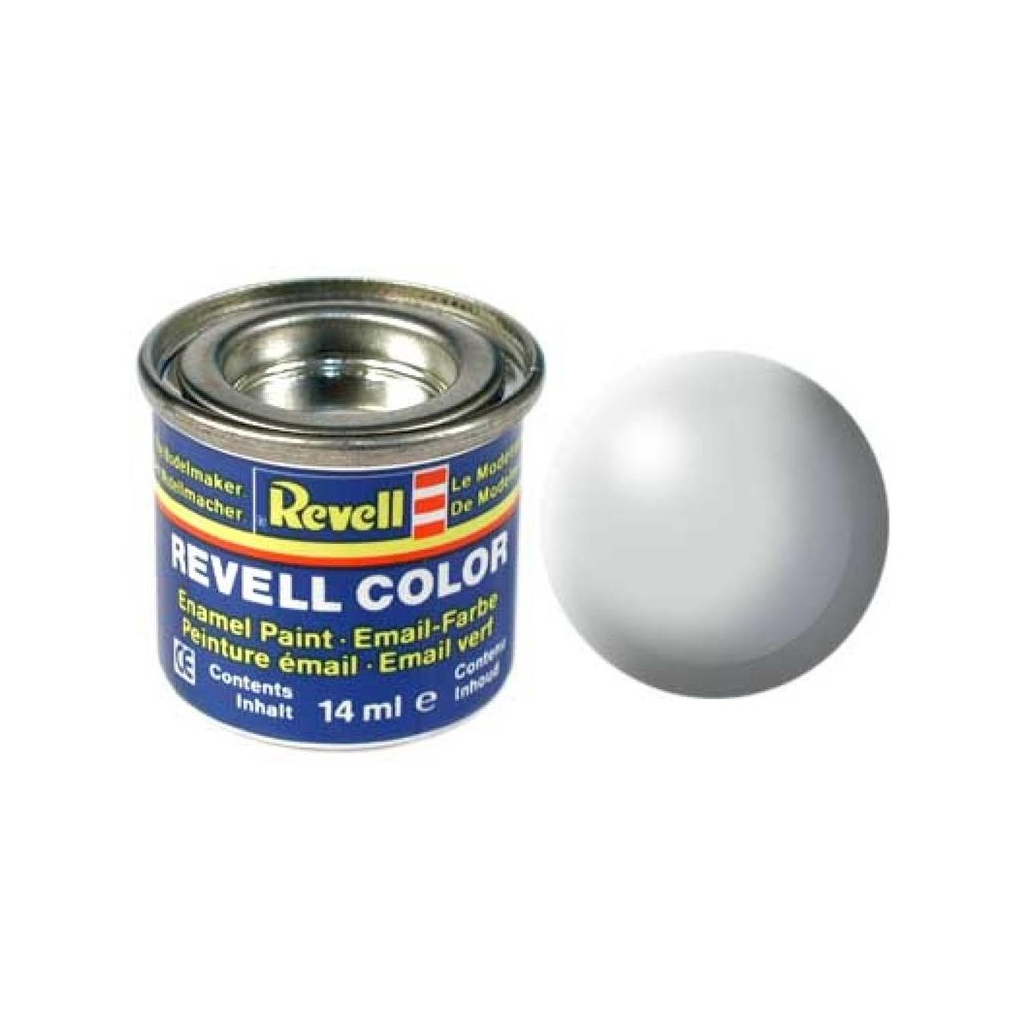 Аксесуари до збірних моделей Revell Фарба емалева 371. Світло-сіра, шовково-матова. 14 мл (RVL-32371) - зображення 1