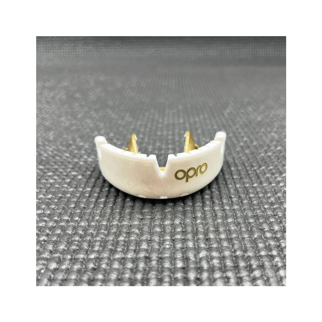 Капа Opro Gold Braces під брекети White/Gold (102506004) (Gold_Braces_Wh/Gold) - изображение 3