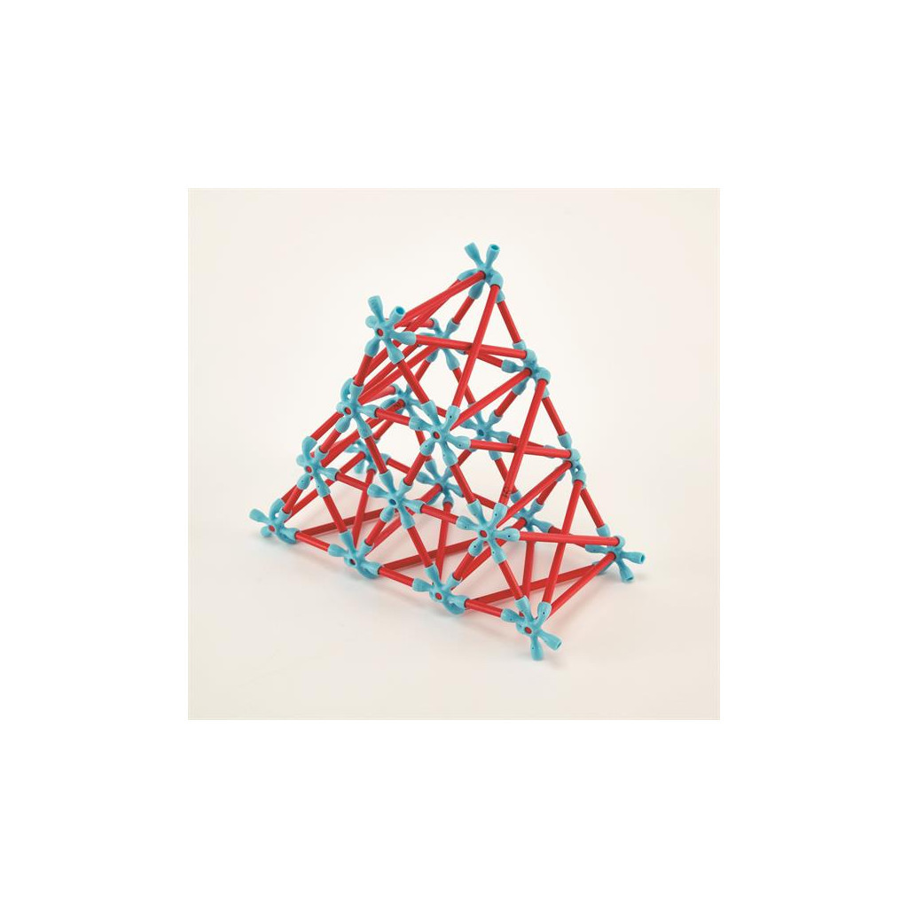 Конструктор Hape Flexistix Креативні фігури 133 деталі бамбуковий (E5565) - зображення 6