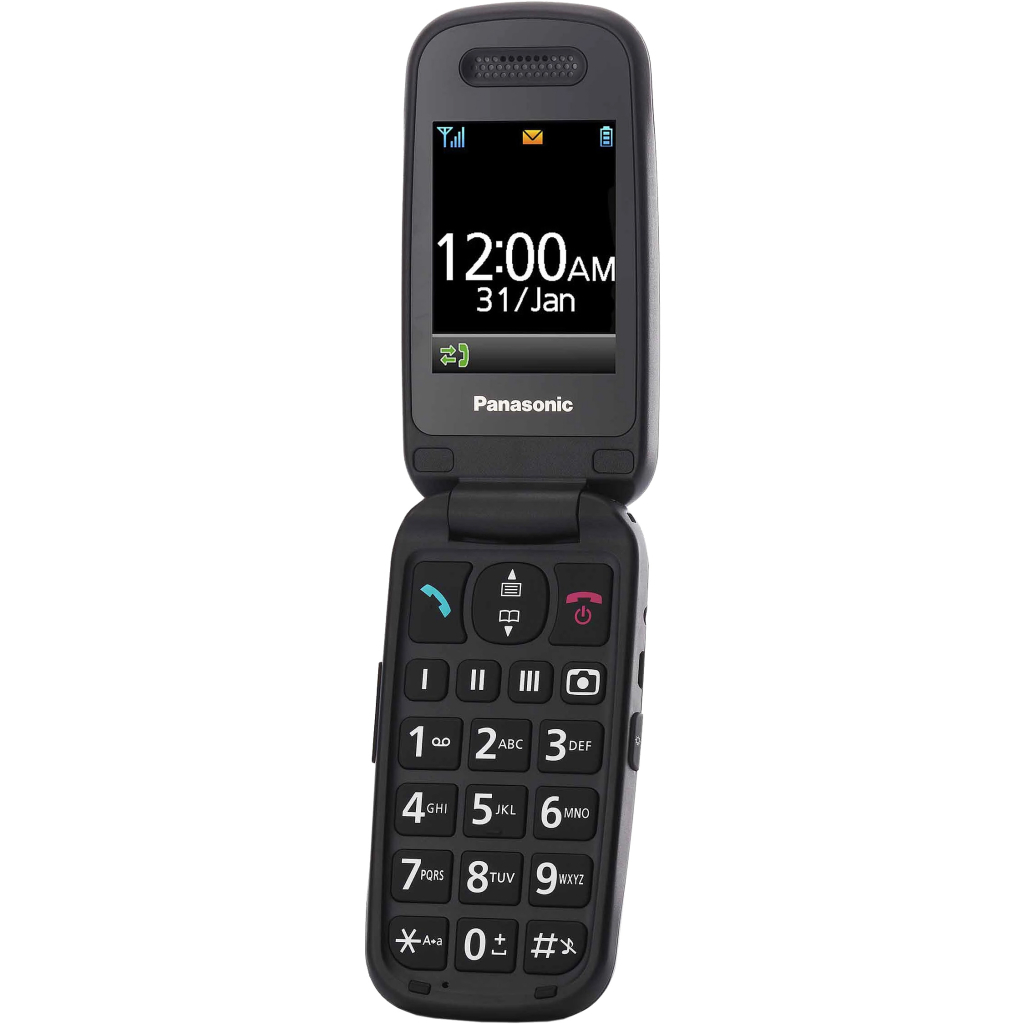 Мобільний телефон Panasonic KX-TU446 Grey (KX-TU446EXG) - зображення 3