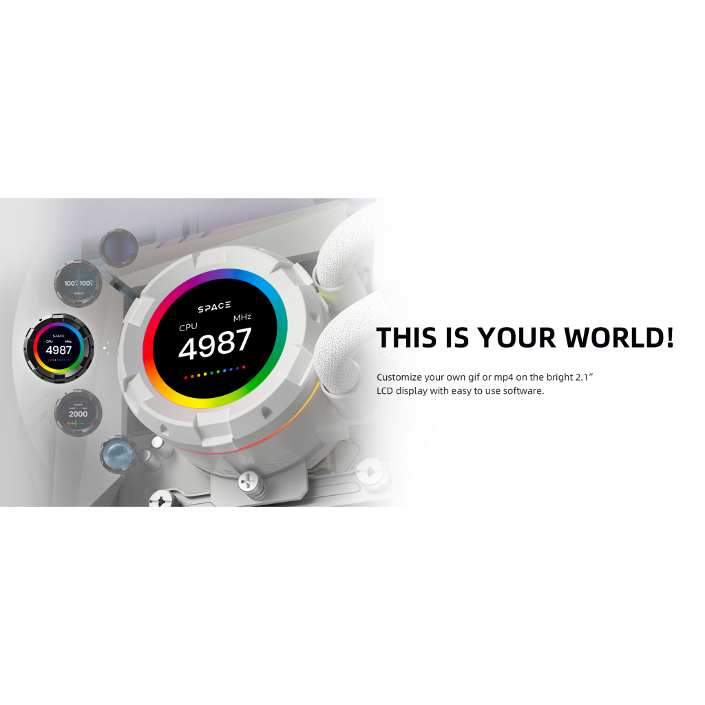 Система рідинного охолодження ID-Cooling SL240 XE White - зображення 9