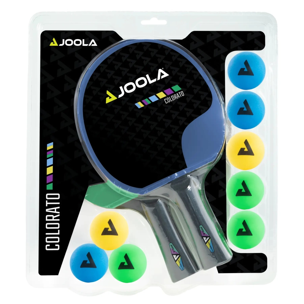 Комплект для настільного тенісу Joola Colorato 2 Bats 8 Balls (54814) (930938) - зображення 2