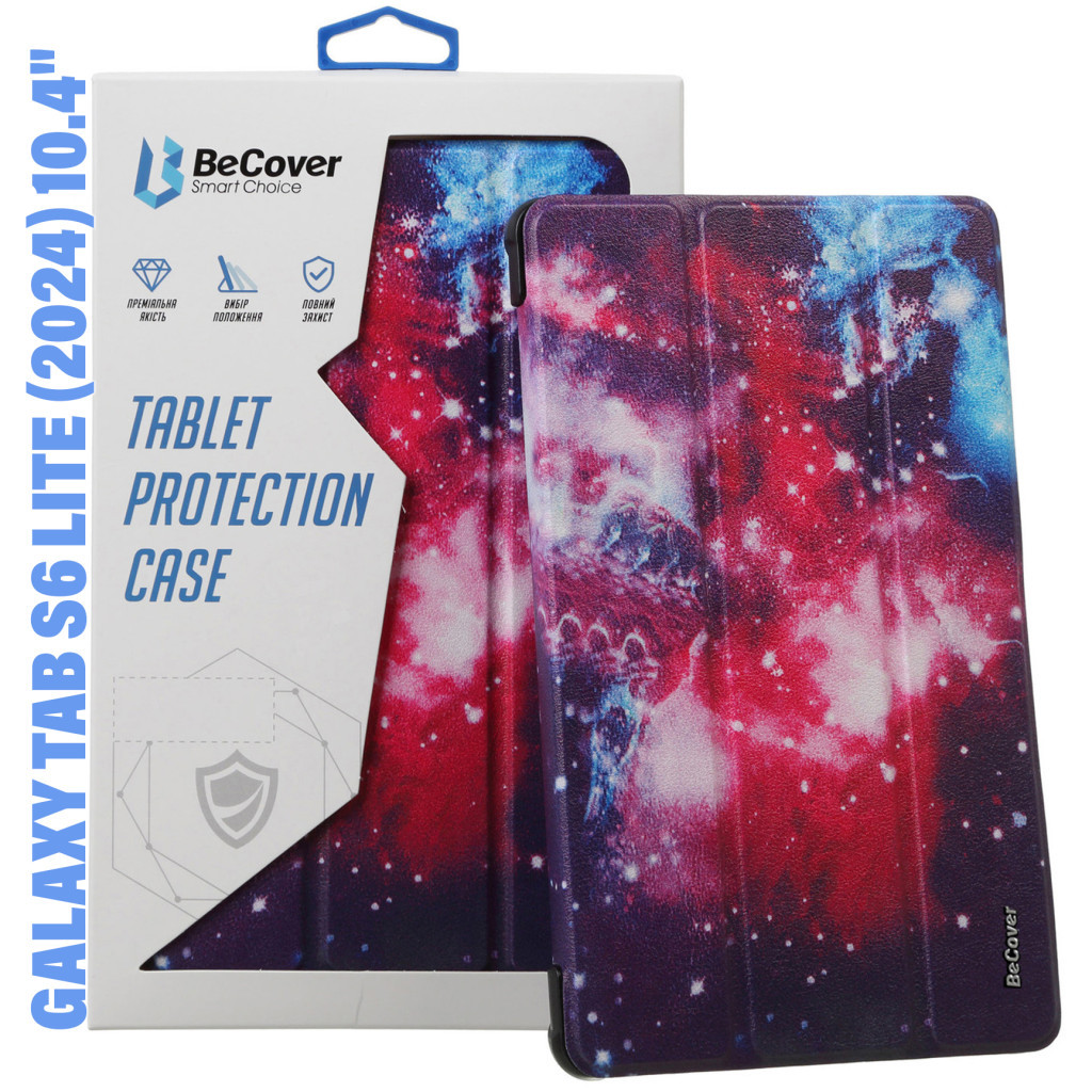 Чохол до планшета BeCover Smart Case Samsung Tab S6 Lite (2024) 10.4" P620/P625/P627 Space (710832) - зображення 1