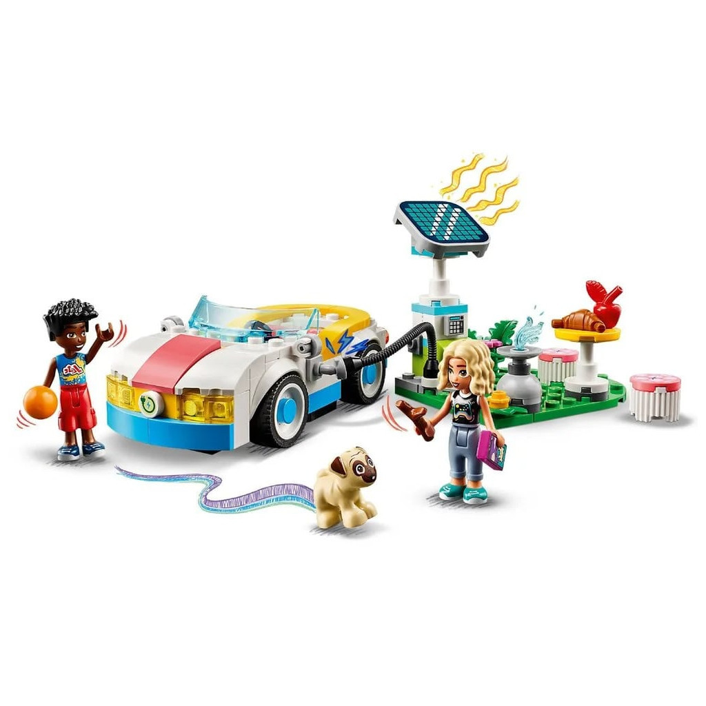 Конструктор LEGO Friends Електромобіль і зарядний пристрій 170 деталей (42609) - зображення 2