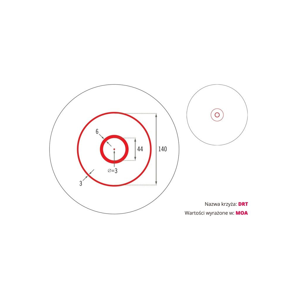 Коліматорний приціл Vortex Spitfire AR-1x марка DRT з підсвічуванням (SPR-200) - зображення 5