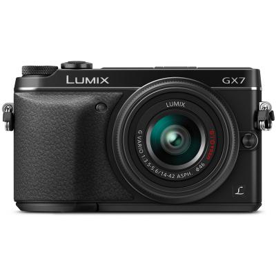 Цифровий фотоапарат Panasonic DMC-GX7 Kit 14-42mm black (DMC-GX7KEE-K) - зображення 5