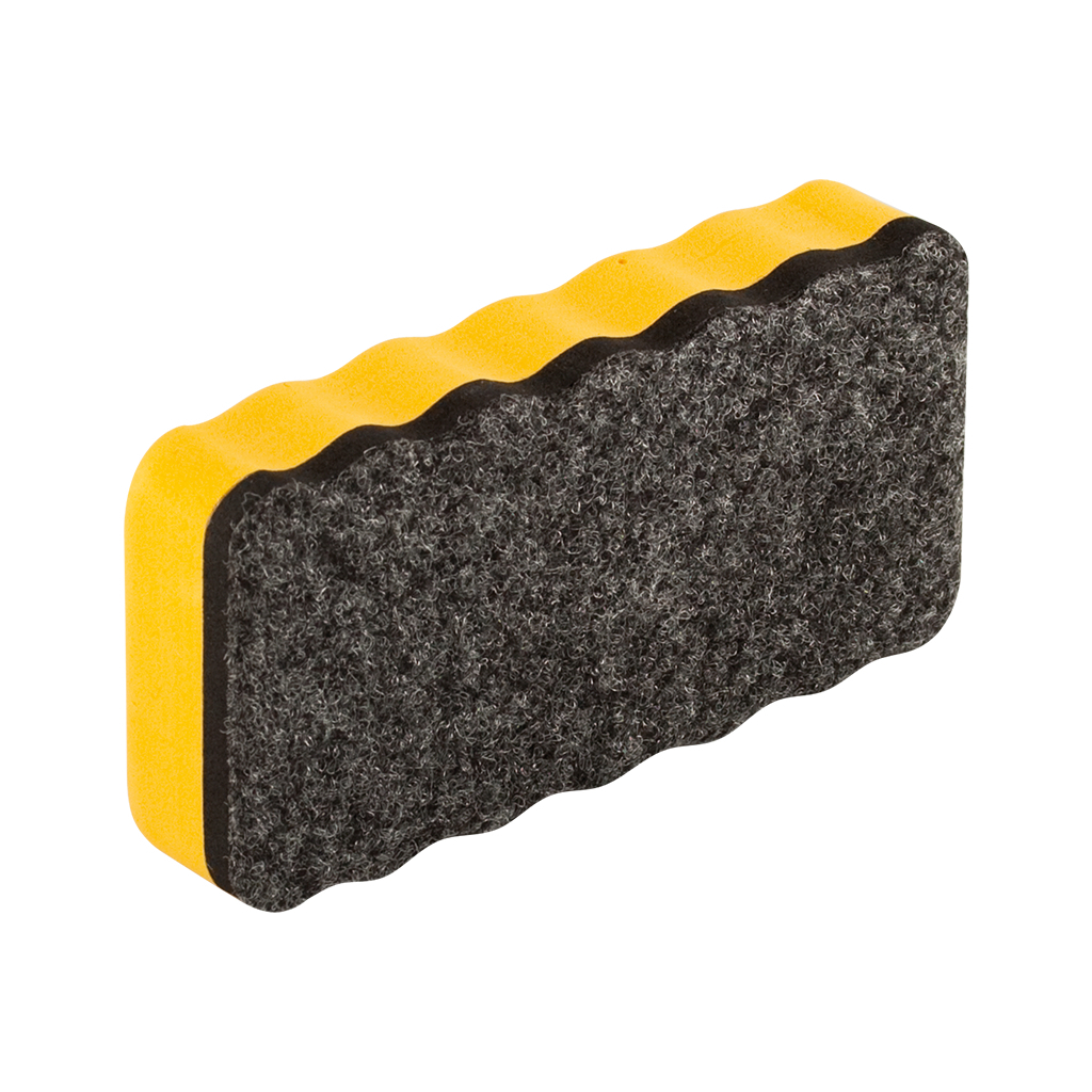 Губка для дошок Donau для сухого стирання 110 х 57 х 52 мм 1 шт, Жовтий (7638001-99) - зображення 2