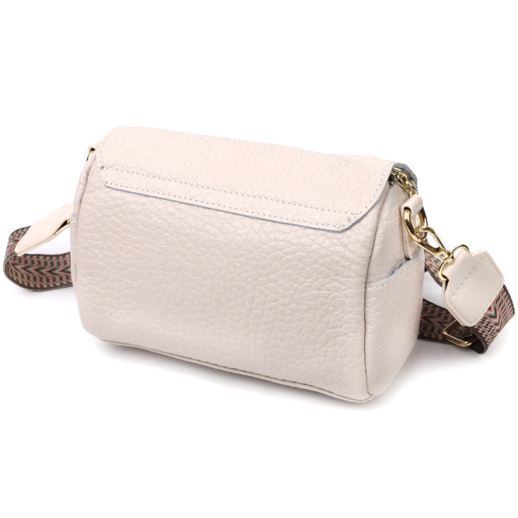 Сумка Vintage Шкіряна жіноча Біла (22404) - зображення 2