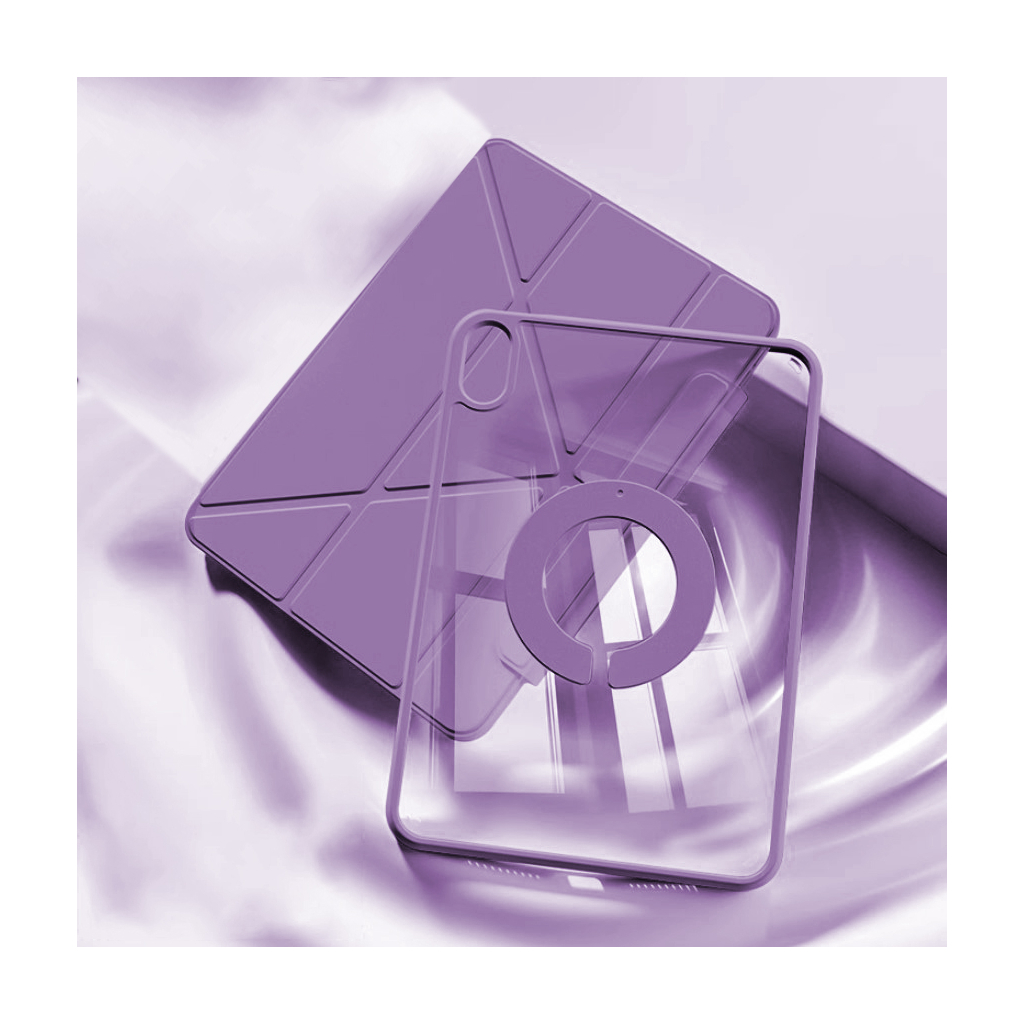 Чохол до планшета BeCover Ultra Slim Origami Flex Apple iPad Mini 6 2021 Purple (712968) - зображення 4