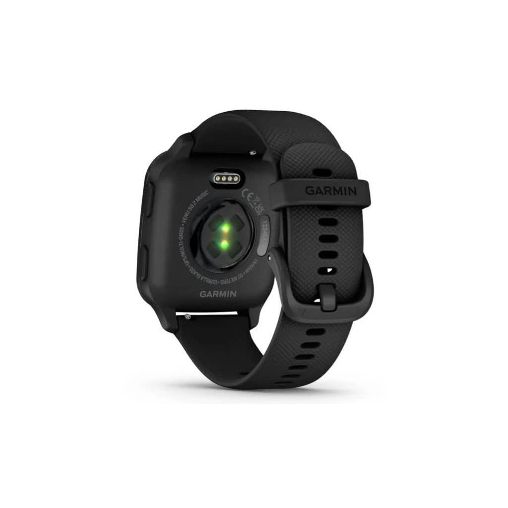 Смарт-годинник Garmin Venu Sq 2, Music, Black/Slate (010-02700-10) - зображення 6