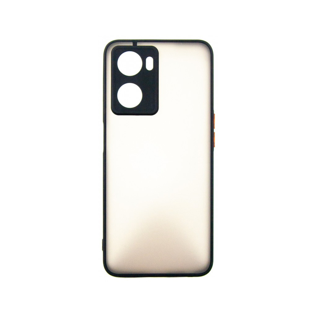 Чохол до мобільного телефона Dengos Kit for OPPO A57s case + glass (Black) (DG-KM-35) - зображення 2