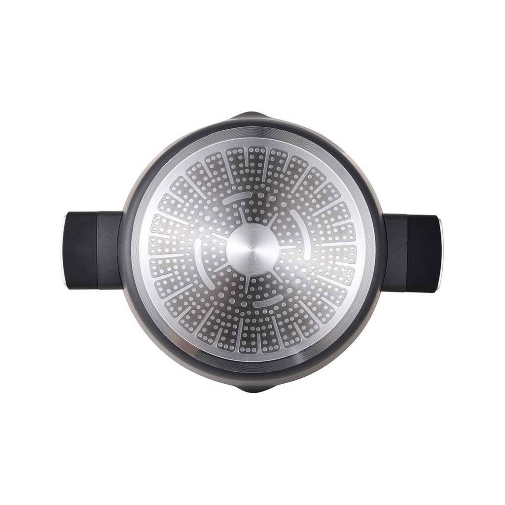 Каструля Bergner Ion Plus з кришкою 6 л (BG-35912-BK) - зображення 6