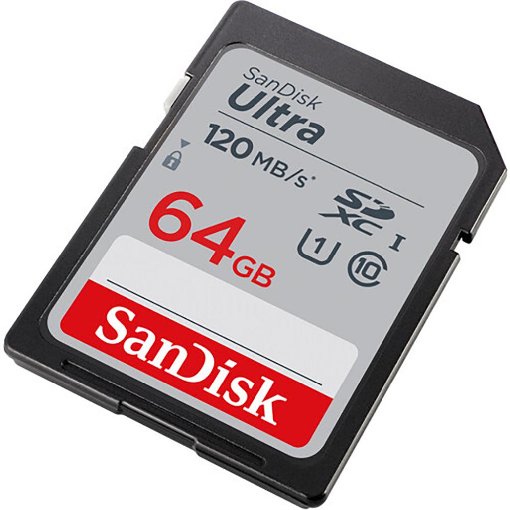 Карта пам'яті SanDisk 64GB SDXC class 10 Ultra (SDSDUN4-064G-GN6IN) - зображення 3