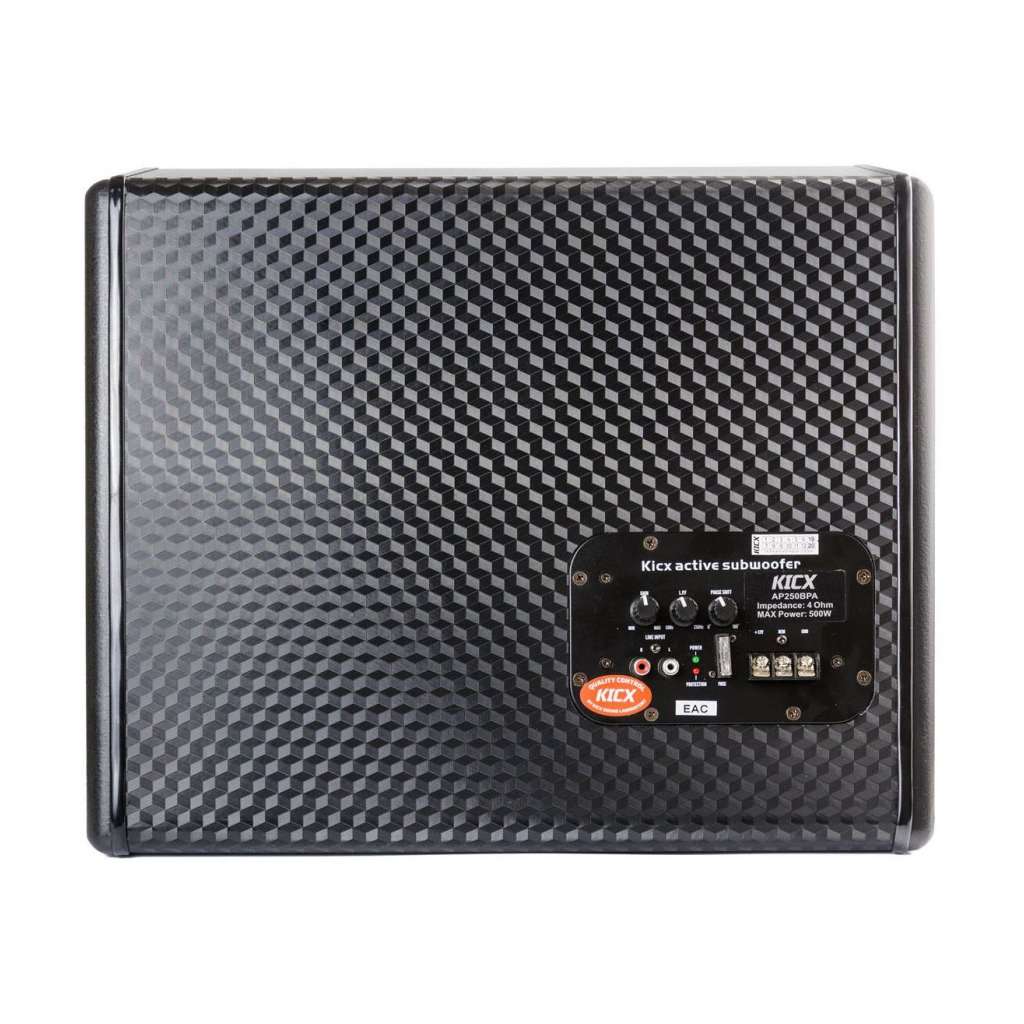Активний сабвуфер Kicx AP 250BPA - зображення 4