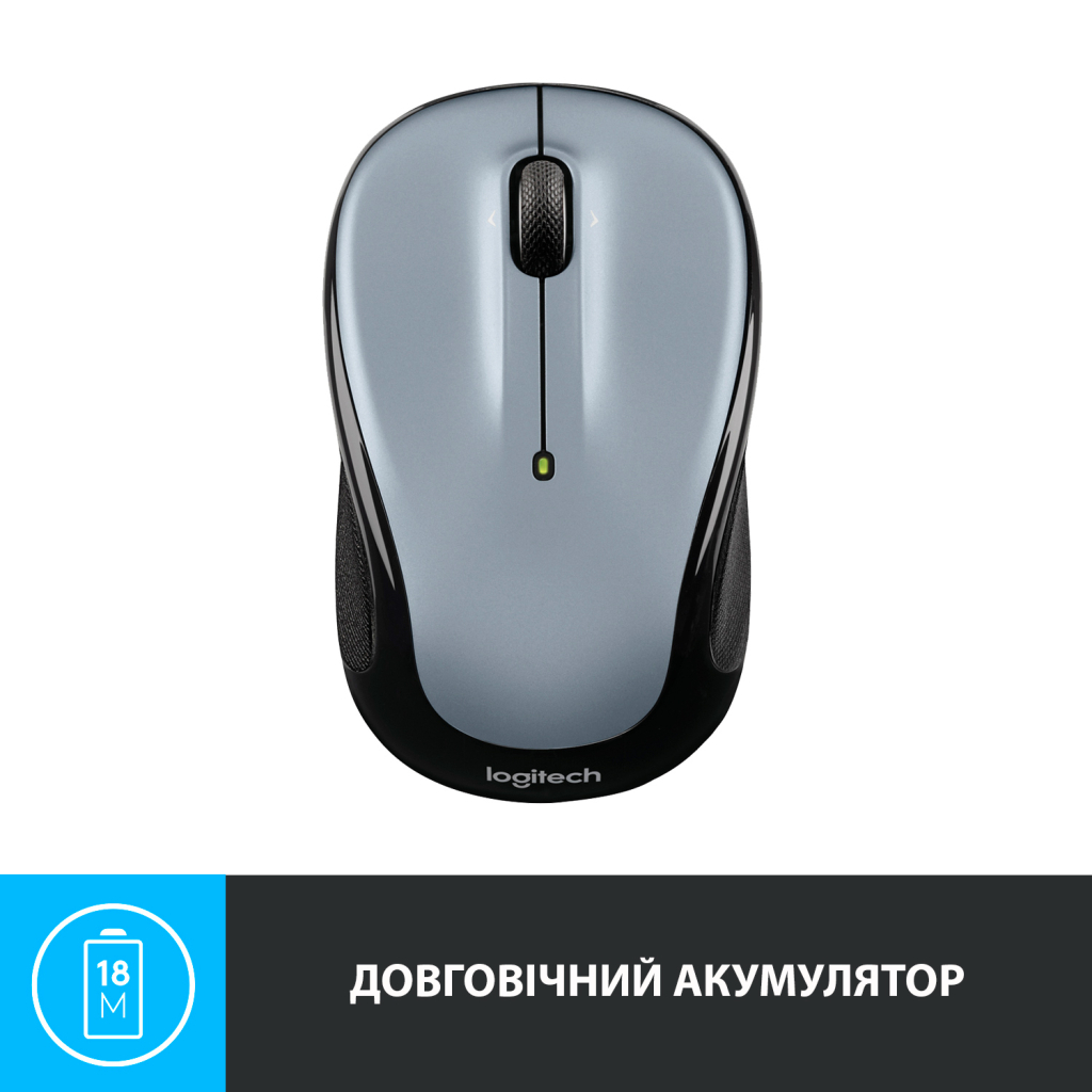 Мишка Logitech M325s Wireless Light Silver (910-006813) - зображення 5