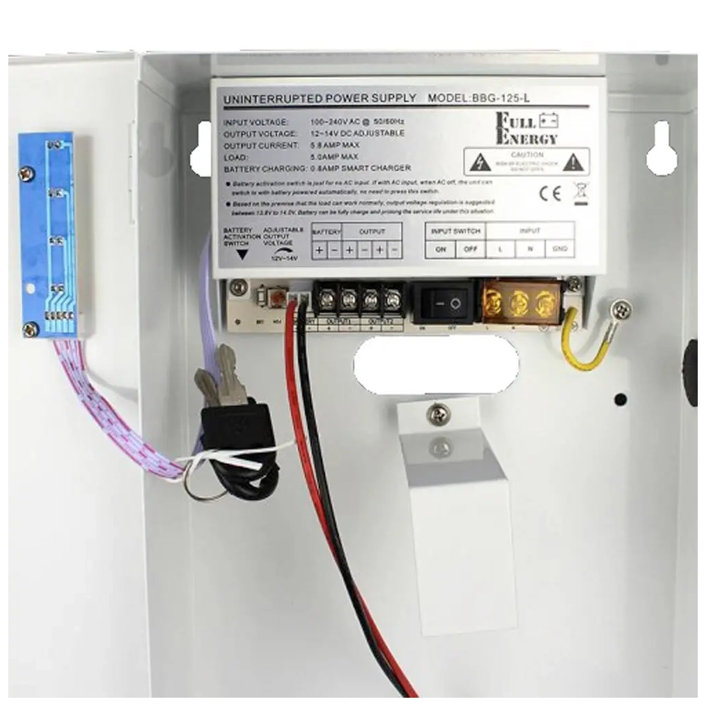 Блок живлення для систем відеоспостереження Full Energy BBG-125-L - picture 4