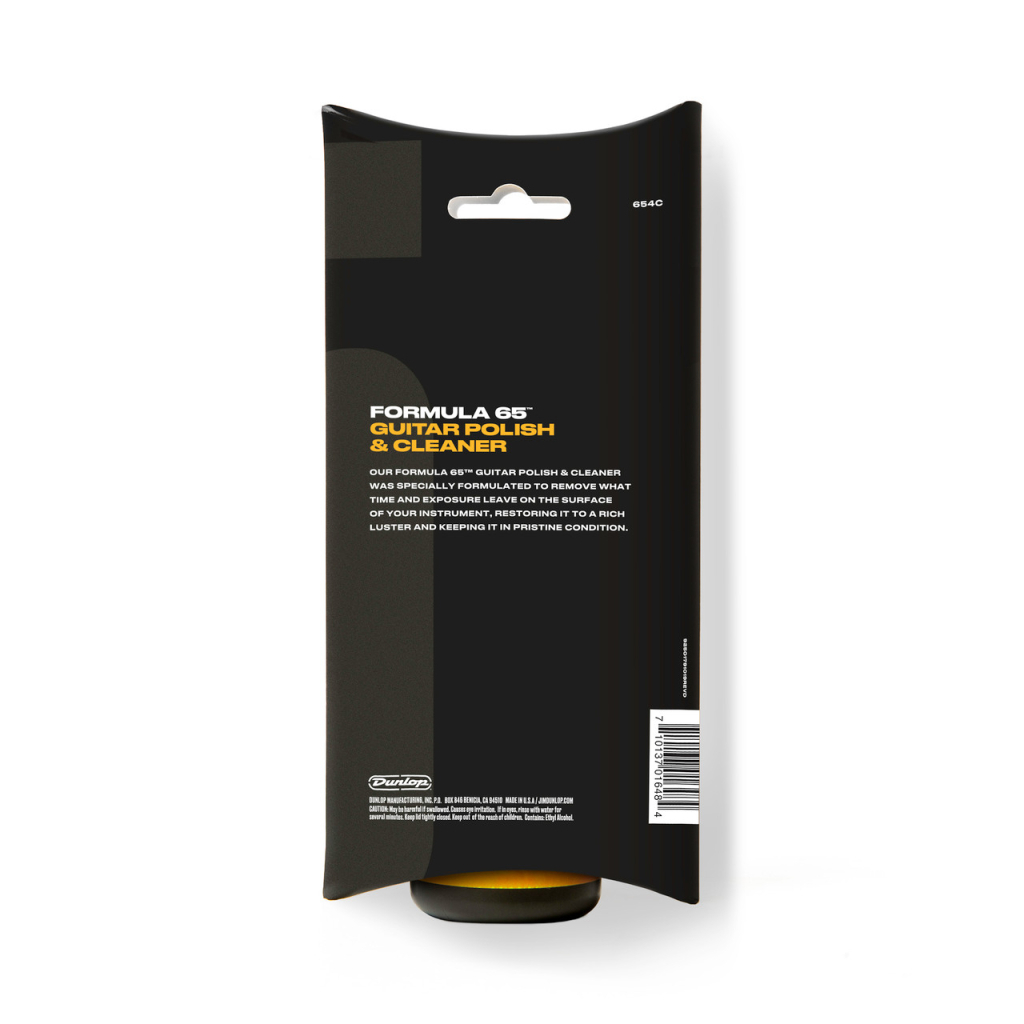 Засіб для догляду за гітарою Jim Dunlop Formula 65 Guitar Polish And Cleaner Set (654C) - зображення 3