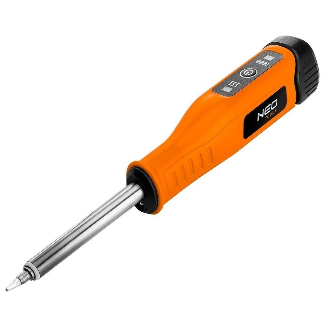 Паяльник електричний Neo Tools акумуляторний, 2500мАг, 4В, 450°С (19-250) - изображение 1