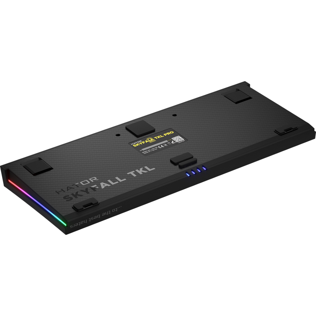 Клавіатура Hator Skyfall 2 TKL Pro Orange USB Black (HTK-750) - зображення 5