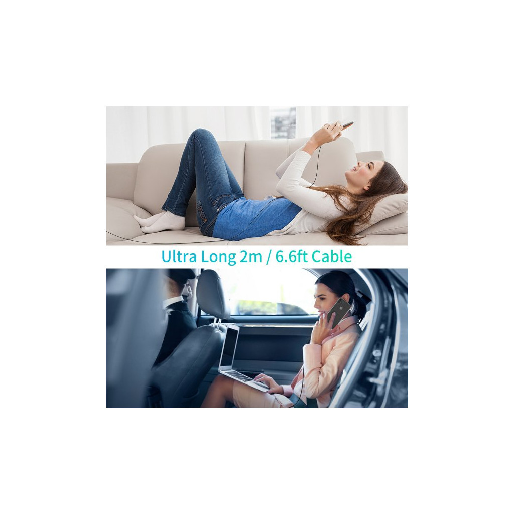 Дата кабель USB-C to Lightning 2.0m MFI Choetech (IP0041-BK) - изображение 10