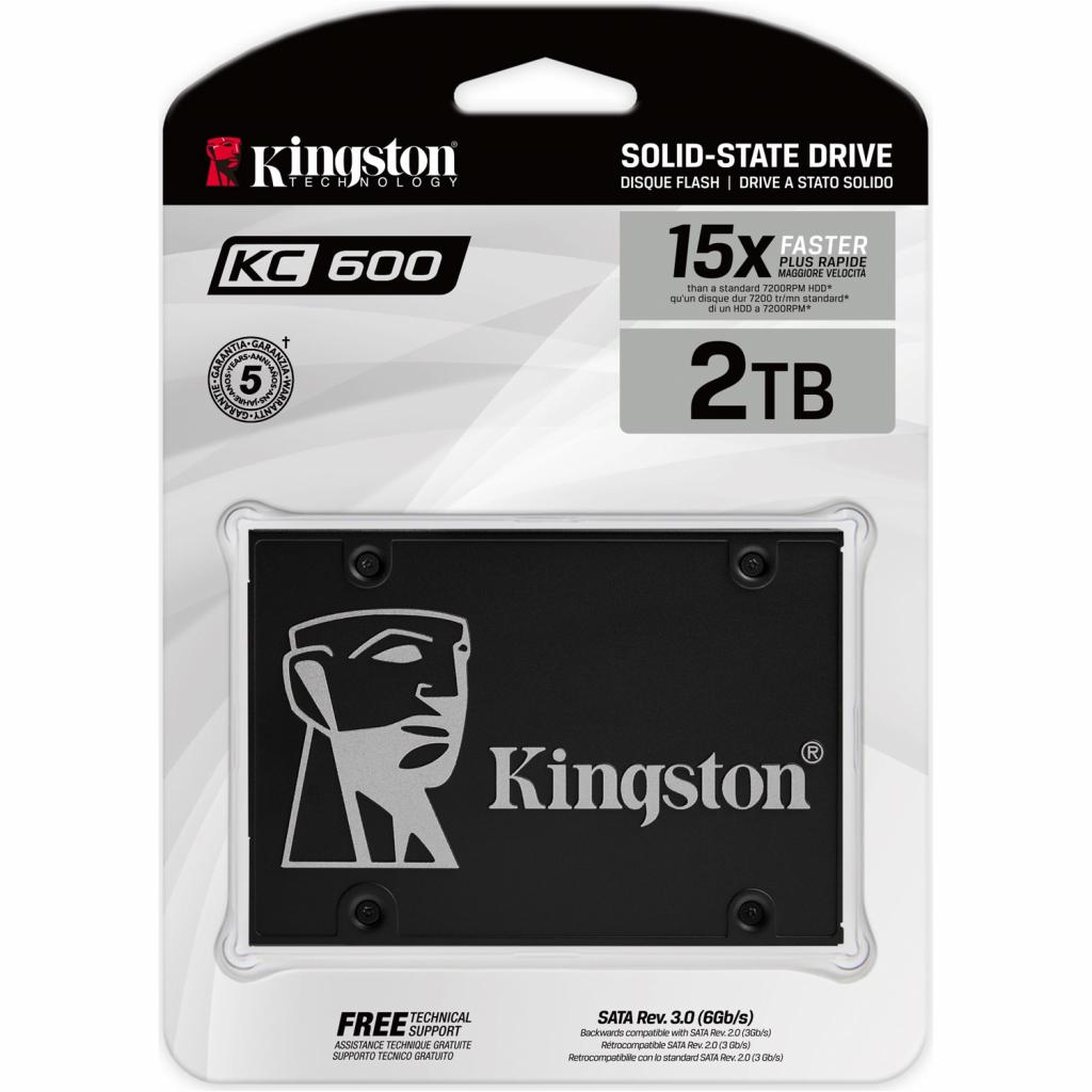 Накопичувач SSD 2.5" 2TB Kingston (SKC600/2048G) - зображення 4