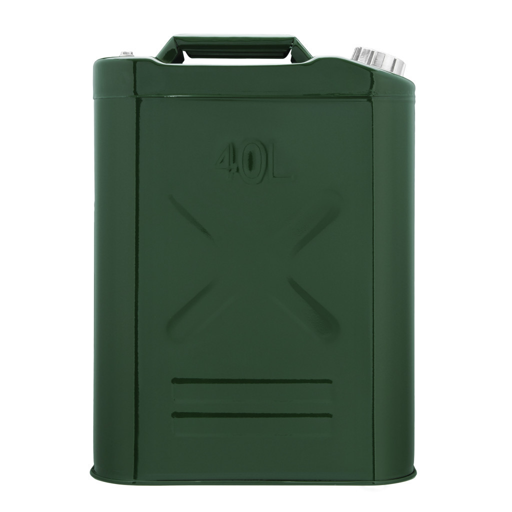 Каністра автомобільна 2E 40л метал 1мм, 5.2кг (2E-JCM40S) - изображение 2