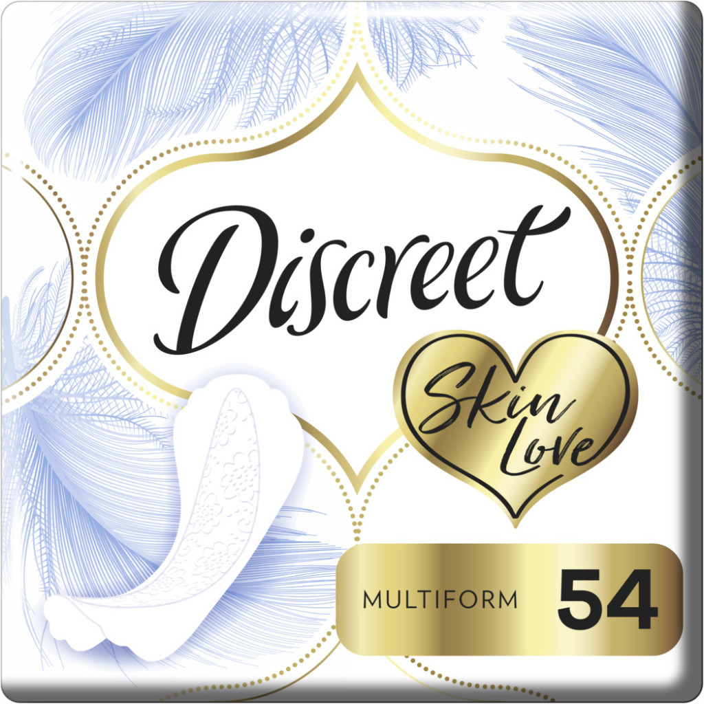 Щоденні прокладки Discreet Skin Love 54 шт. (8006540567555/8700216153089) - изображение 1