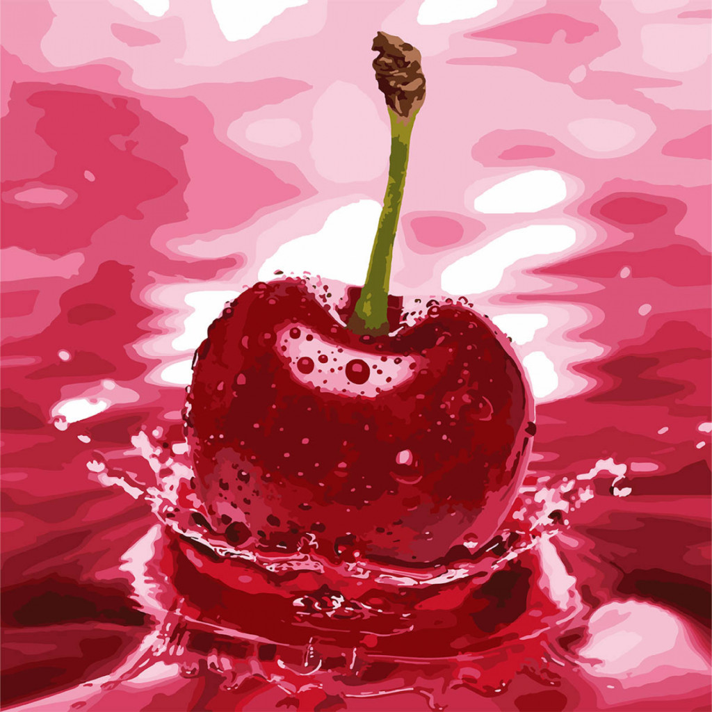 Картина по номерам Santi Черешня 40*40 (954842) - зображення 1