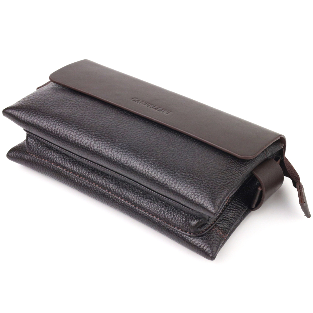 Сумка Canpellini З натуральної шкіри Коричнева (21566) - зображення 5