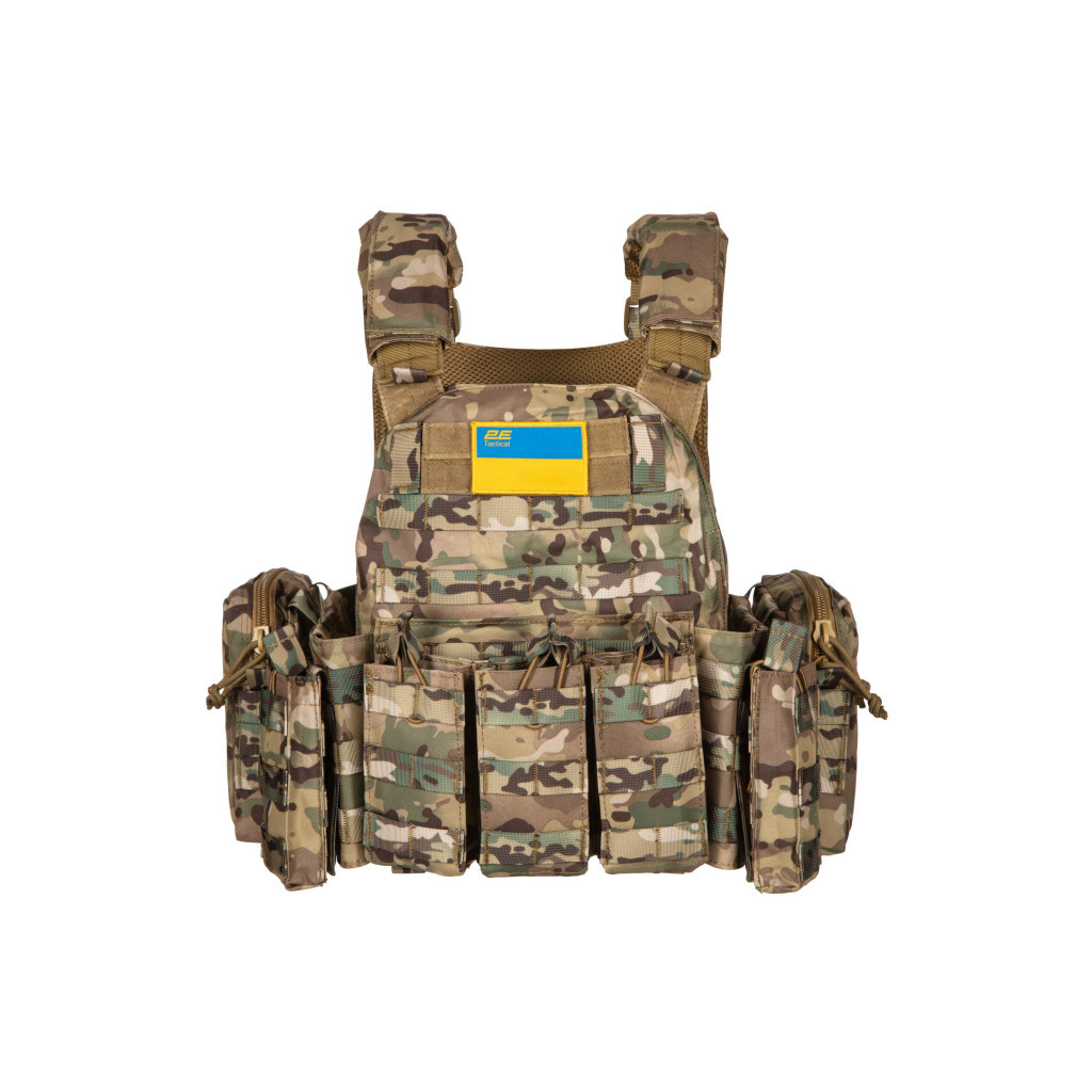 Плитоноска 2E Тип 5 2Е Camouflage (2E-MILPLACARTYPE5-Y2-CC) - изображение 2