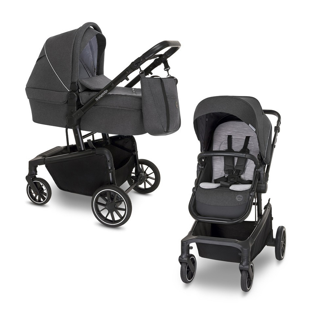 Коляска Baby Design 2 в 1 Zoy 17 GRAPHITE (204166) - зображення 1