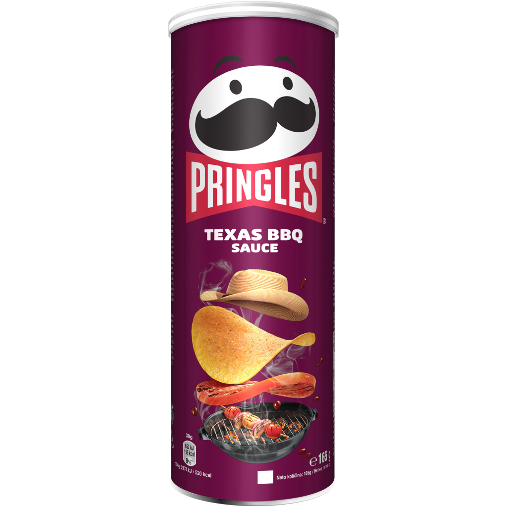 Чіпси Pringles BBQ Барбекю 165 г (5053990161966) - зображення 1