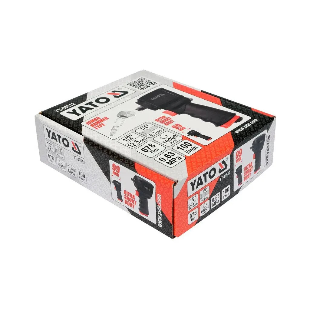 Гайковерт Yato пневматичний (YT-09512) - изображение 4