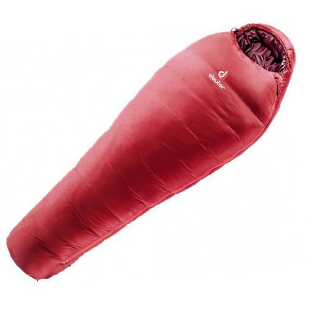 Спальний мішок Deuter Orbit -5 SL Left Cranberry-Aubergine (3701818 5005 1) - зображення 1