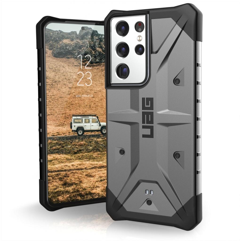Чохол до мобільного телефона UAG Samsung Galaxy S21 Ultra Pathfinder, Silver (212837113333) - зображення 2