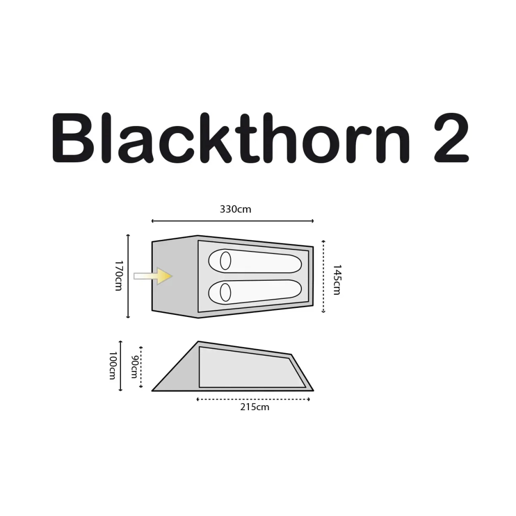 Намет Highlander Blackthorn 2 HMTC (TEN132-HC) (925876) - зображення 7