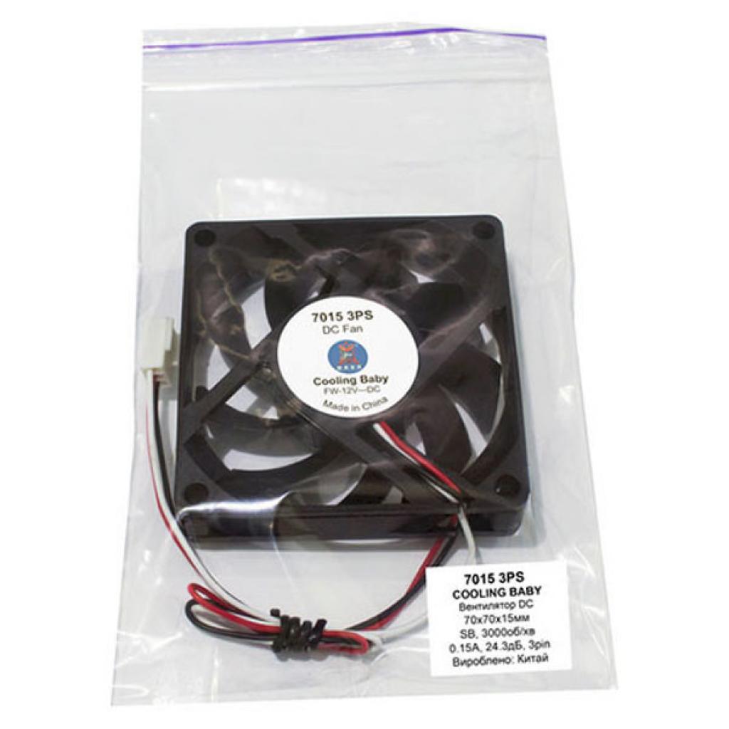 Кулер до корпусу Cooling Baby 7015 3PS - зображення 2